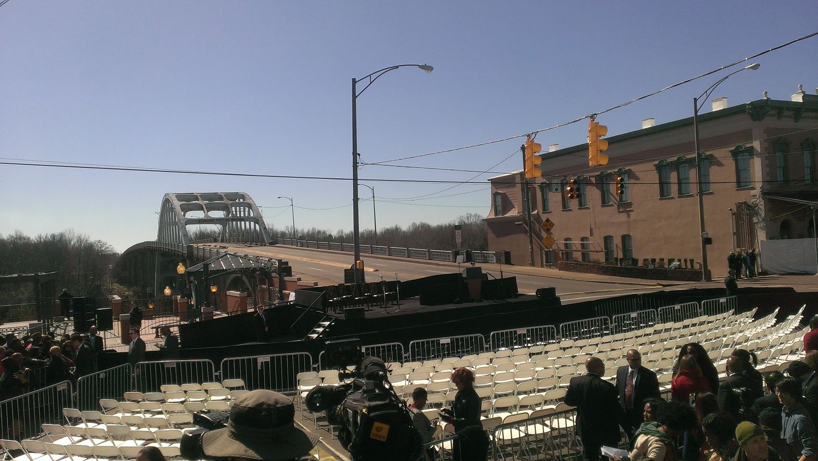 

<p>Waiting for President Obama’s remarks.</p>
<p>“><figcaption class=