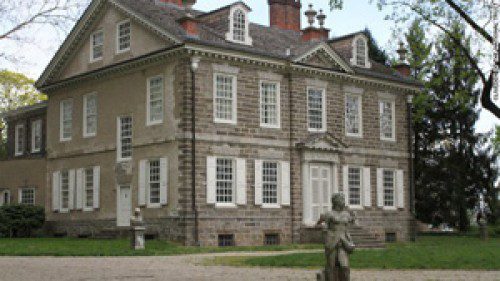 

<p>Cliveden, the 18th-century home of the Chew family, is in the Germantown neighborhood of Northwest Philadelphia. Seven generations of the Chew family owned enslaved Africans or African-Americans. The home and its inhabitants’ history is explored by interpreters on site.</p>
<p>“><figcaption class=