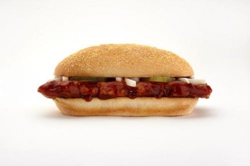 

<p>McDonald’s McRib, the BBQ-sauce-drenched sandwich with a cult<br />
following, is back — for a limited time. The boneless-pork<br />
sandwich will be available at the fast food chain’s approximately<br />
14,000 U.S. locations through November 14th, though there will be a<br />
few franchises that don’t carry it.</p>
<p>“><figcaption class=