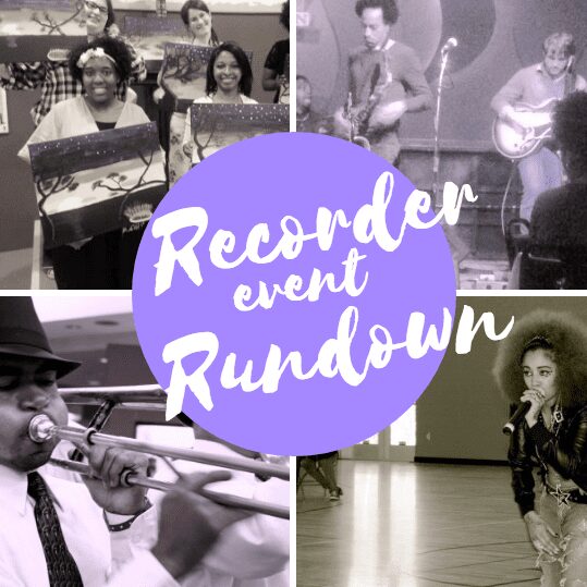 Recorder event rundown