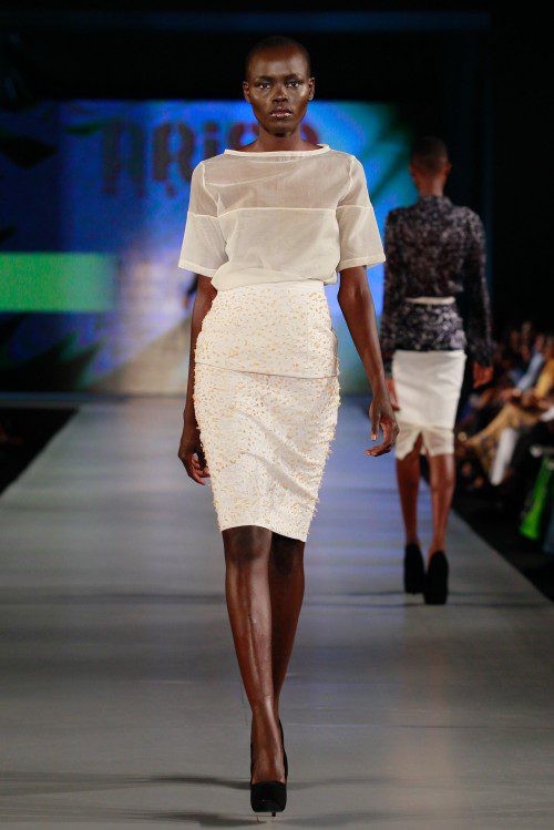 

<p>Arise Magazine Fashion Week was held in Lagos, Nigeria last week. It aims to showcase African fashion to the world. Nigerian designer Amaka Osakwe of Maki Oh was jointly named “Designer of the Year,” alongside Kluk CGDT.</p>
<p>“><figcaption class=
