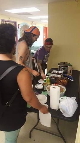 

<p>Hip-Hop is Green held its first official meeting last month, partnering with the Kheprw Institute to host a vegan potluck and jam session with local musicians. </p>
<p>“><figcaption class=