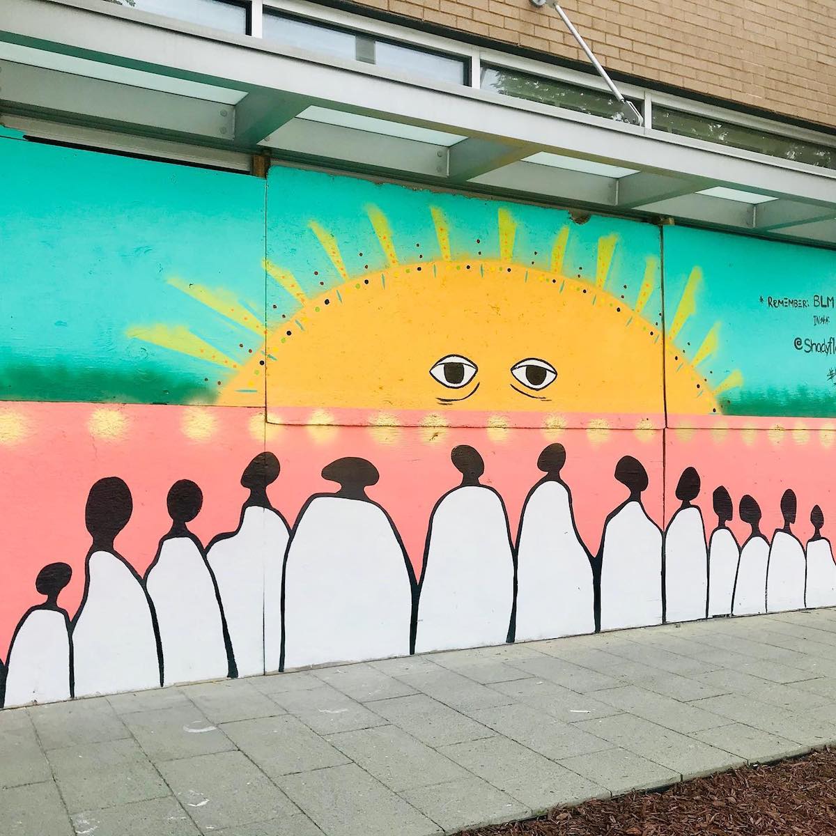 Check out a racial justice mural from Indy Public Library ...
