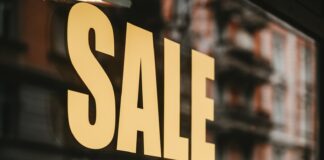 sale sign