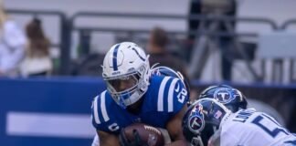 Jonathan taylor, running back for the Indianapolis Colts, signed a contract extension worth $42 million in Oct 2023.