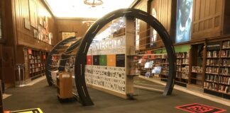 The inside of the Center for Black Literature & Culture, which opened five years ago, at the Indianapolis Public Library Central branch in Downtown Indianapolis, 40 E. St Clair St.