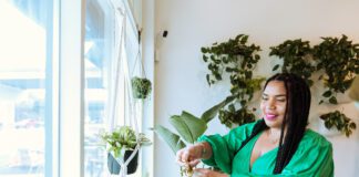 Victoria Beaty is the owner and founder of The Botanical Bar, a Black- and woman-owned plant store near the Bottleworks District