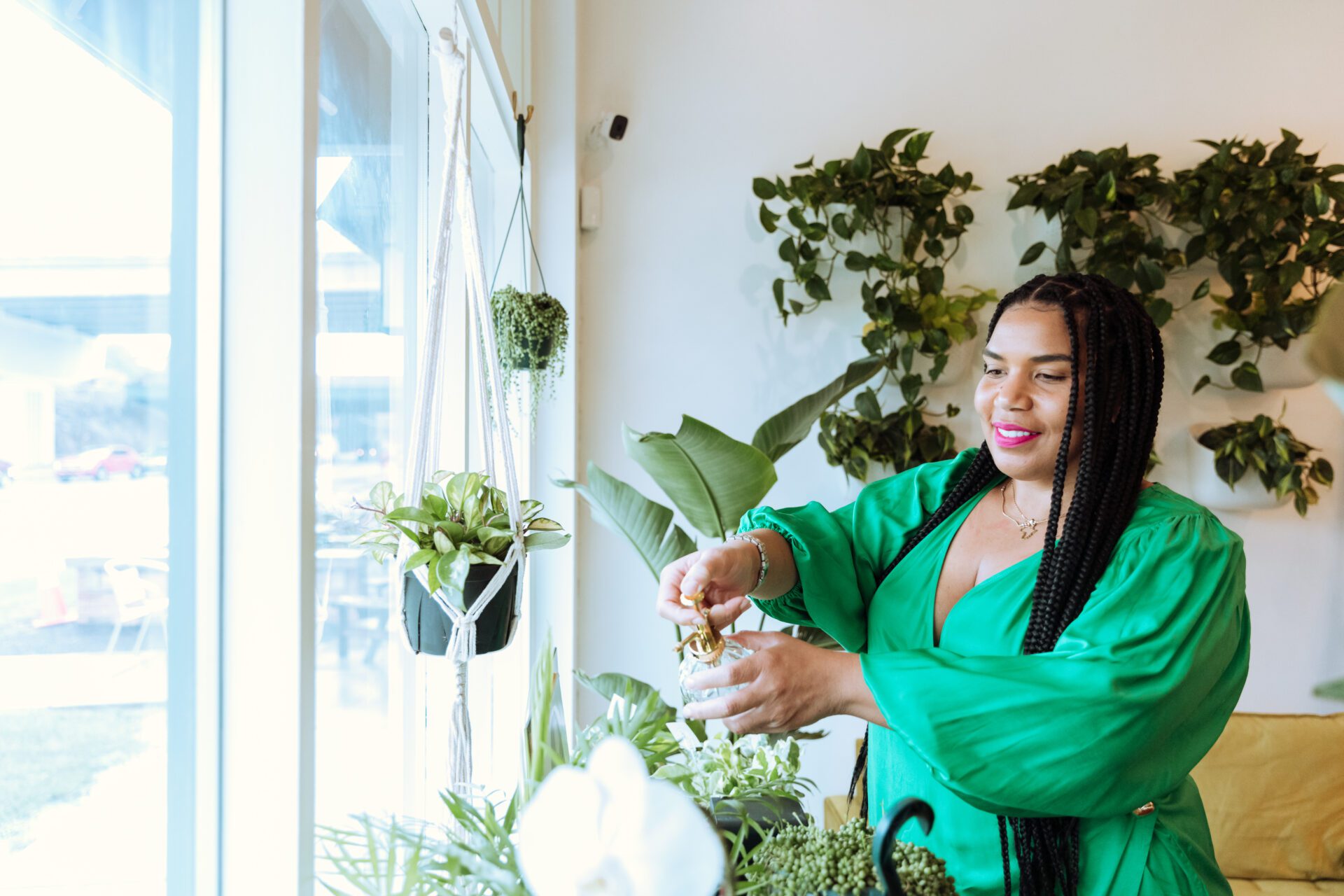 Black-owned botanical shop adding green to the community