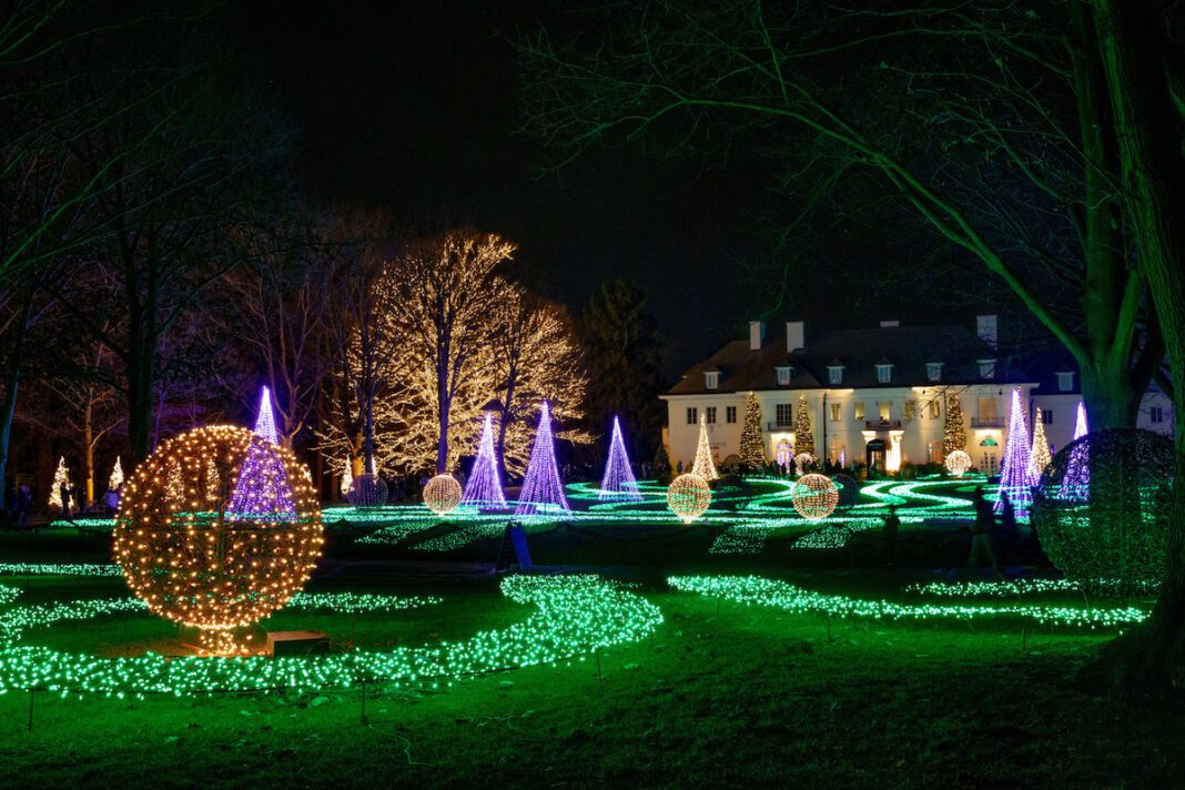 Winterlights at Newfields, 4000 N. Michigan Road, will run from Nov. 20 through Jan. 8, 2023.