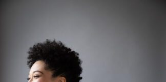 Portrait of classical singer Julia Bullock photographed by Allison Michael Orenstein.