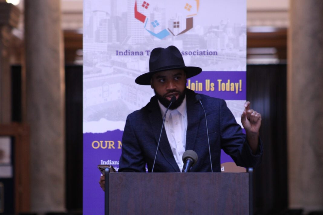 Dee Ross, CEO of the Ross Foundation, speaking on behalf of tenant protections