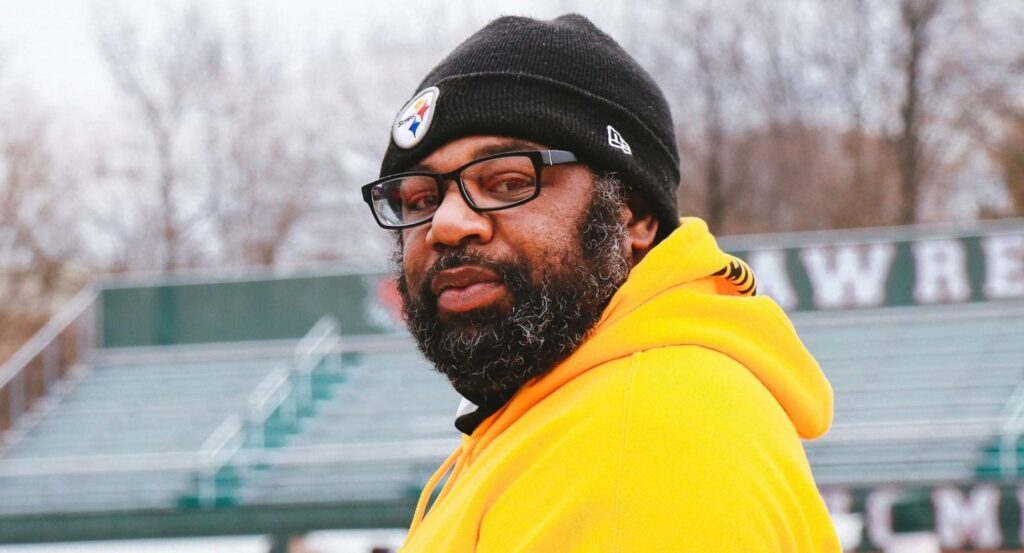 football coach Nell Hamilton of Indy Steelers