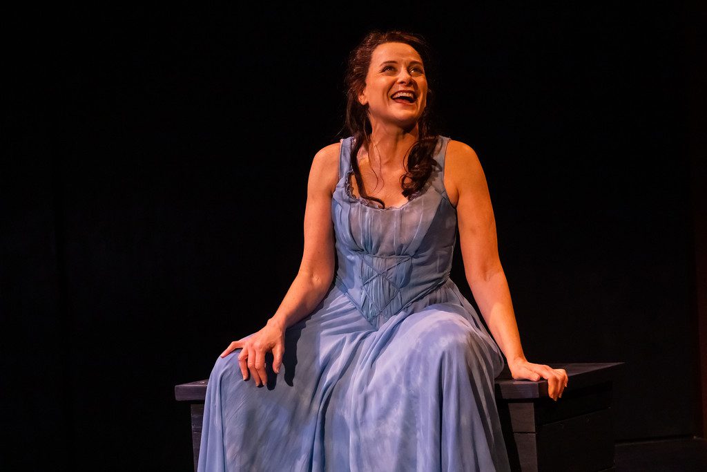 Tracy Michelle Arnold in the Indiana Repertory Theatre’s 2023 production of “Shakespeare’s Will.” (Photo/Zach Rosing)