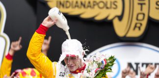 Indianapolis 500 winner Josef Newgarden