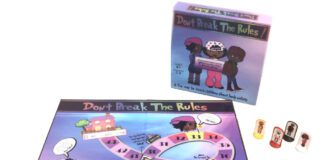 2. The board game “Don’t Break the Rules!” is a companion to the children’s book, and allows parents to have guided conversations about stranger danger with their kids.”