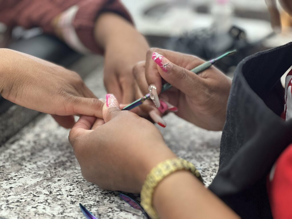 Black-owned nail salon creating a professional hub for minority nail techs