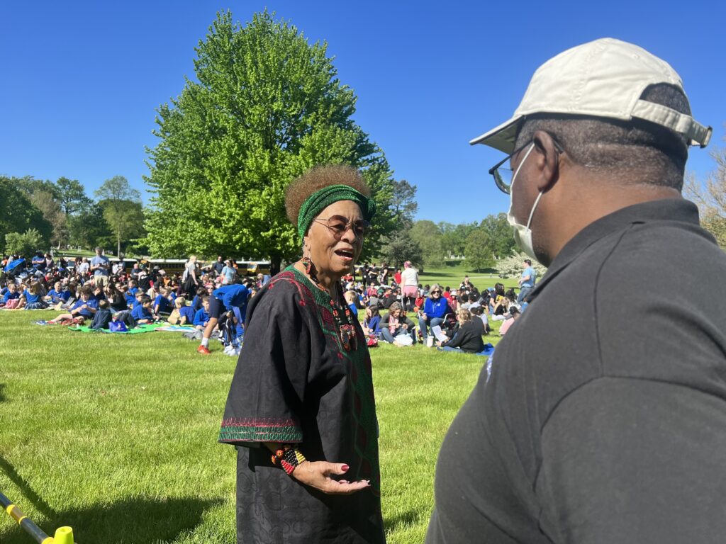 Civic and community leaders from across Indianapolis gathered May 9, 2023 to participate in the 25th annual “Spirit of Freedom” event which celebrates African-American soldiers who fought during the Civil War.