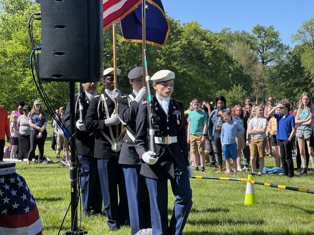 Civic and community leaders from across Indianapolis gathered May 9, 2023 to participate in the 25th annual “Spirit of Freedom” event which celebrates African-American soldiers who fought during the Civil War.