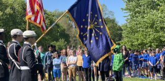Civic and community leaders from across Indianapolis gathered May 9, 2023 to participate in the 25th annual “Spirit of Freedom” event which celebrates African-American soldiers who fought during the Civil War.