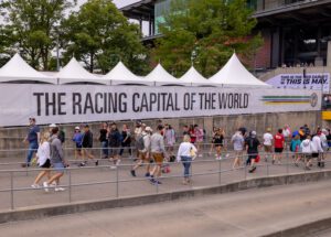 A great shot from the 'racing capital of the world,' Indianapolis, during the 107th running of the Indianapolis 500. (Photo/Walt Thomas)