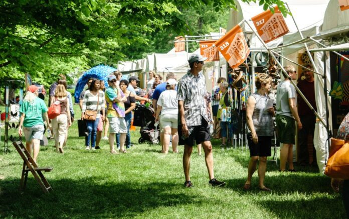 The 52nd Annual Broad Ripple Art Fair will take place May 18-19 at the Indianapolis Art Center. (Photo provided/Indianapolis Art Center)