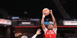 Indiana Fever versus Phoenix Mercury, NaLyssa Smith