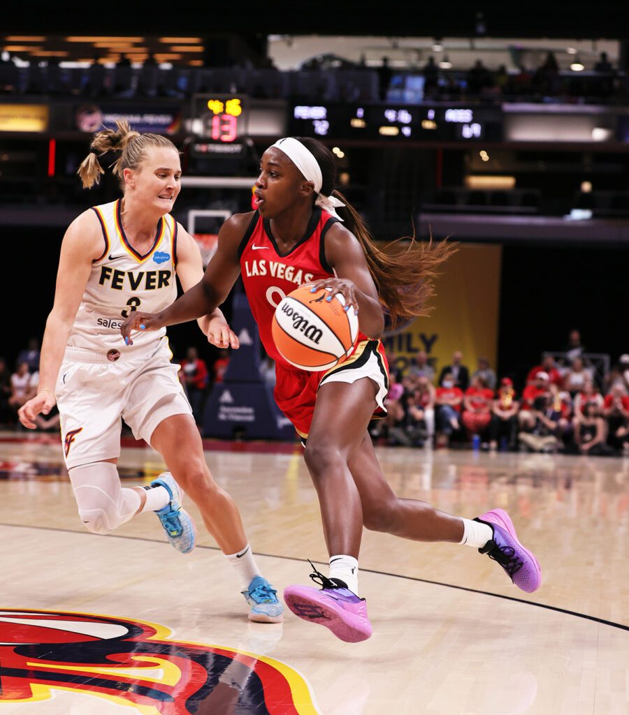 Indiana Fever vs Las Vegas Aces photos