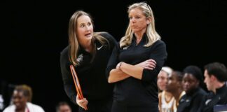 Indiana Fever Atlanta Dream game photos, Christie Sides