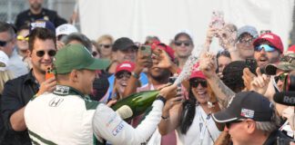 2023 Detroit Grand Prix winner Alex Palou