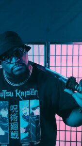 Black content creators, Taurean Taylor, of Trapped in Anime