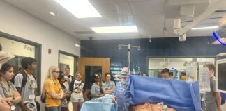 Local high school students get hands on experience at Marian University’s Healthcare Camp