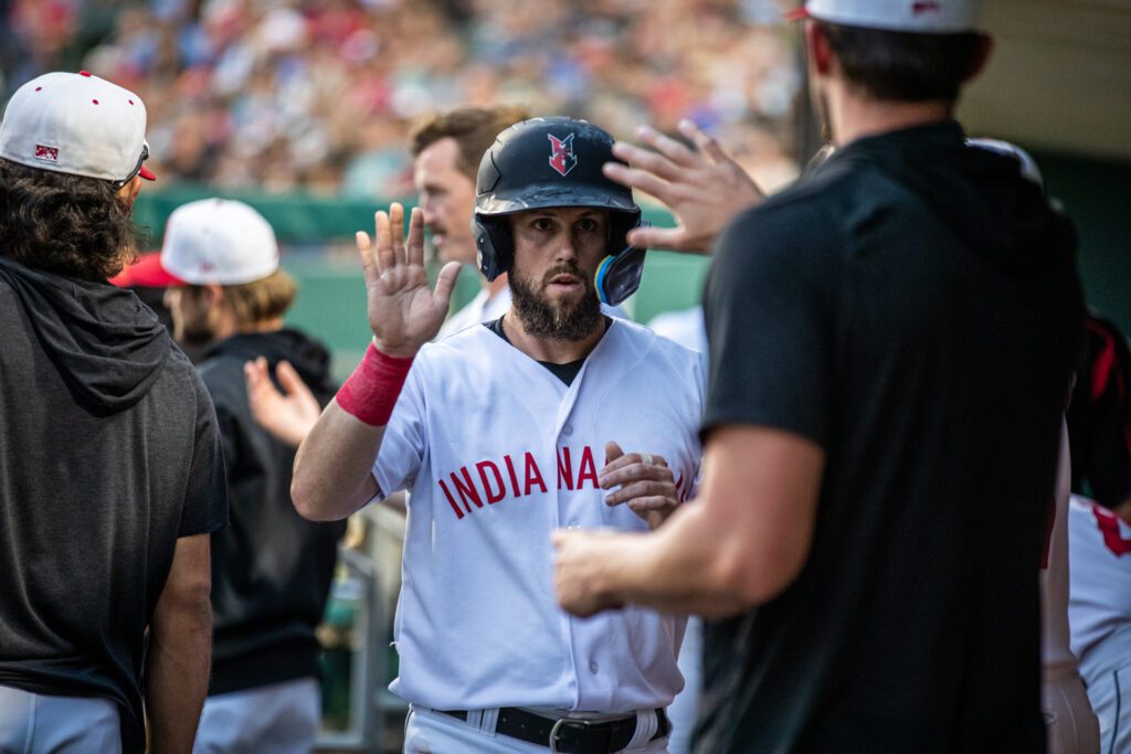 Indianapolis Indians vs Columbus Clippers on June 23 2023 during Negro Leagues baseball week