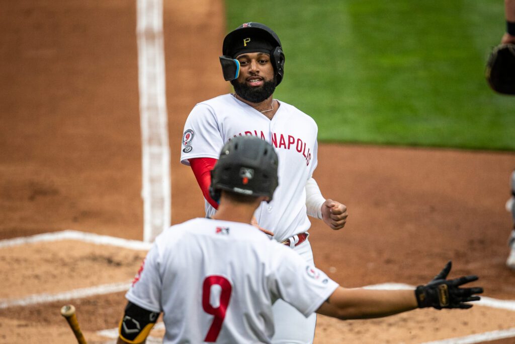 Indianapolis Indians vs Columbus Clippers on June 23 2023 during Negro Leagues baseball week