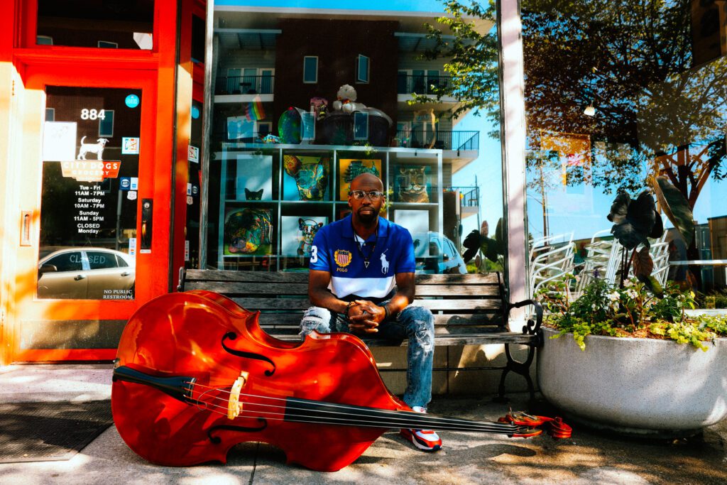 Brandon Meeks, local jazz musician. (Photo/Tai Payne)