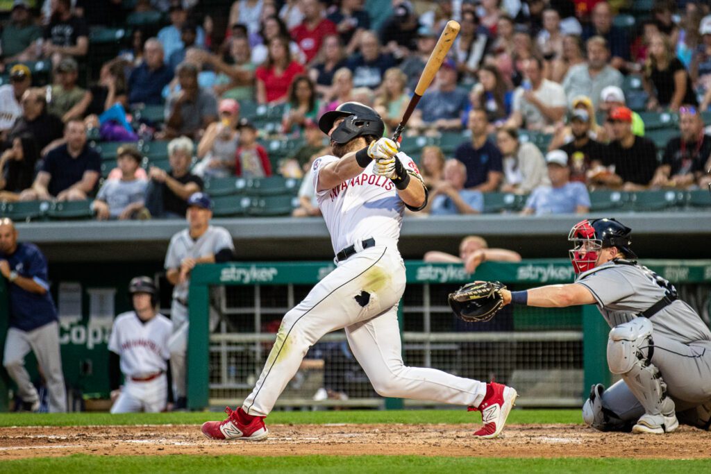 Indianapolis Indians vs Columbus Clippers on June 23 2023 during Negro Leagues baseball week