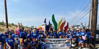 Broadway UMC partners with Indy Pride, Indy Gay Men’s Chorus and Pride of Indy Band as part of its ministries and outreach. (Photo provided/Rev. Shonda Nicole Gladden)
