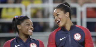 2024 Olympics, Gabby Douglas, Simone Biles