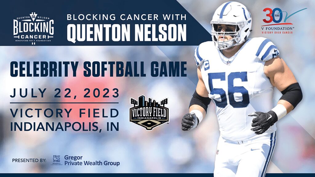 Quenton Nelson Blocking Cancer