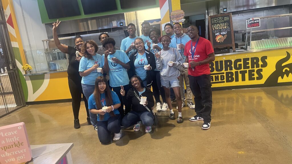 In addition to owning and operating Healthy Soul, Chef Tawana Gulley also mentors and teaches students through the TeenWorks program. (Photo provided/Chef Tawana Gulley)

