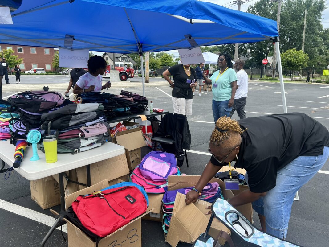 Driven by Generosity: Prayer and free backpacks encourage families ahead of the school year