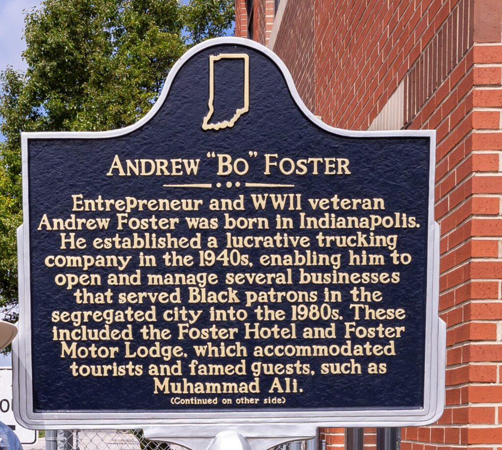 Andrew "Bo" Foster Historical Marker Dedication