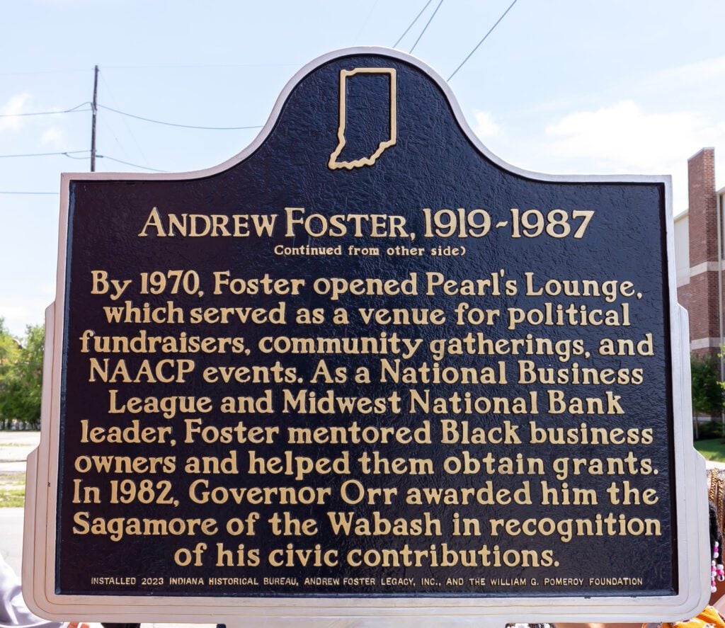 Andrew "Bo" Foster Historical Marker Dedication