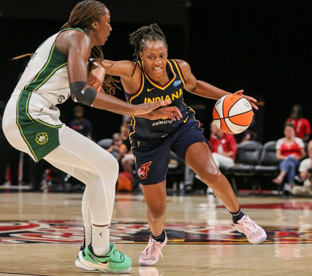 Seattle Storm; Indiana Fever; Kelsey Mitchell; Player of the week