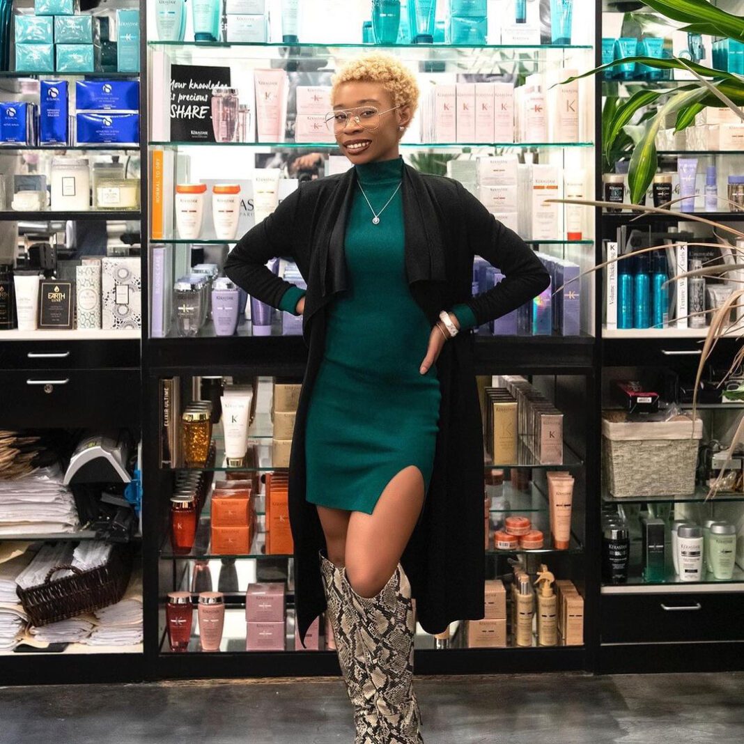 Jayde Fincher, natural hair stylist and founder of the Indy Vegan Hair Festival. (Photo provided/Jayde Fincher)