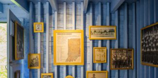 The interior of the Resistance Cabin, which will open as part of the Promised Land as Proving Ground exhibit in March of 2024. (Photo provided/Conner Prairie)