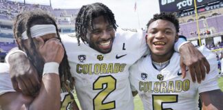 Univeristy of Colorado; Deion Sanders; Coach Prime; Shae Sanders; Dylan Edwards; Travis Hunter