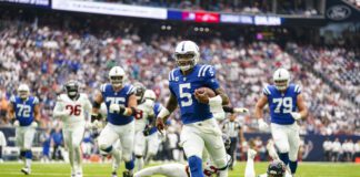 Anthony Richardson; Indianapolis Colts; QB; Quarterback; Houston Texans game; Concussion protocol;
