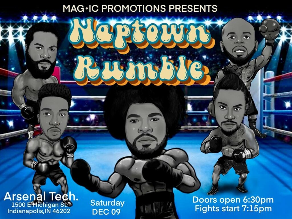 Anthony ‘The Magician’ Sims Jr. promoting local boxers