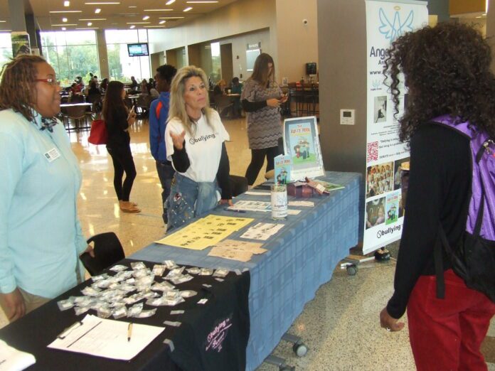 Angels and Doves, a local bullying and suicide prevention organization travels the country to speak to students about the harms and consequences of bullying. (Photos provided/Kim Harvey)
