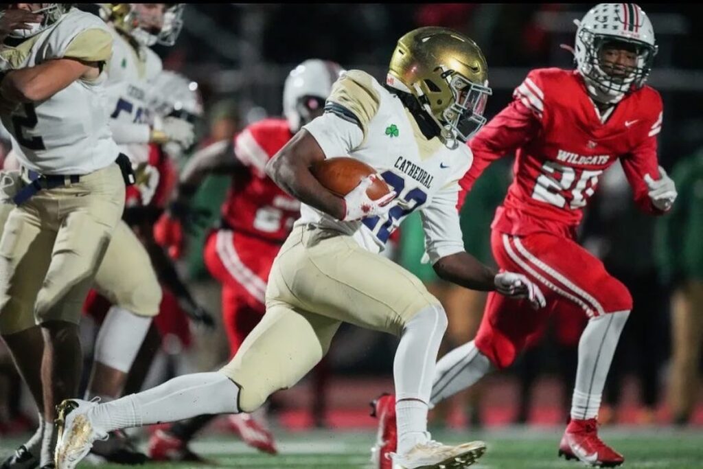 Cathedral High School running back (RB) Jalen Bonds